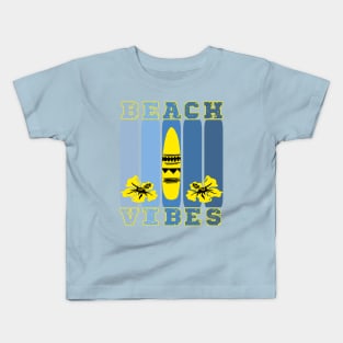 Summer Beach Vibes Kids T-Shirt